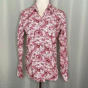 Ransom Ranch pink paisley western shirt